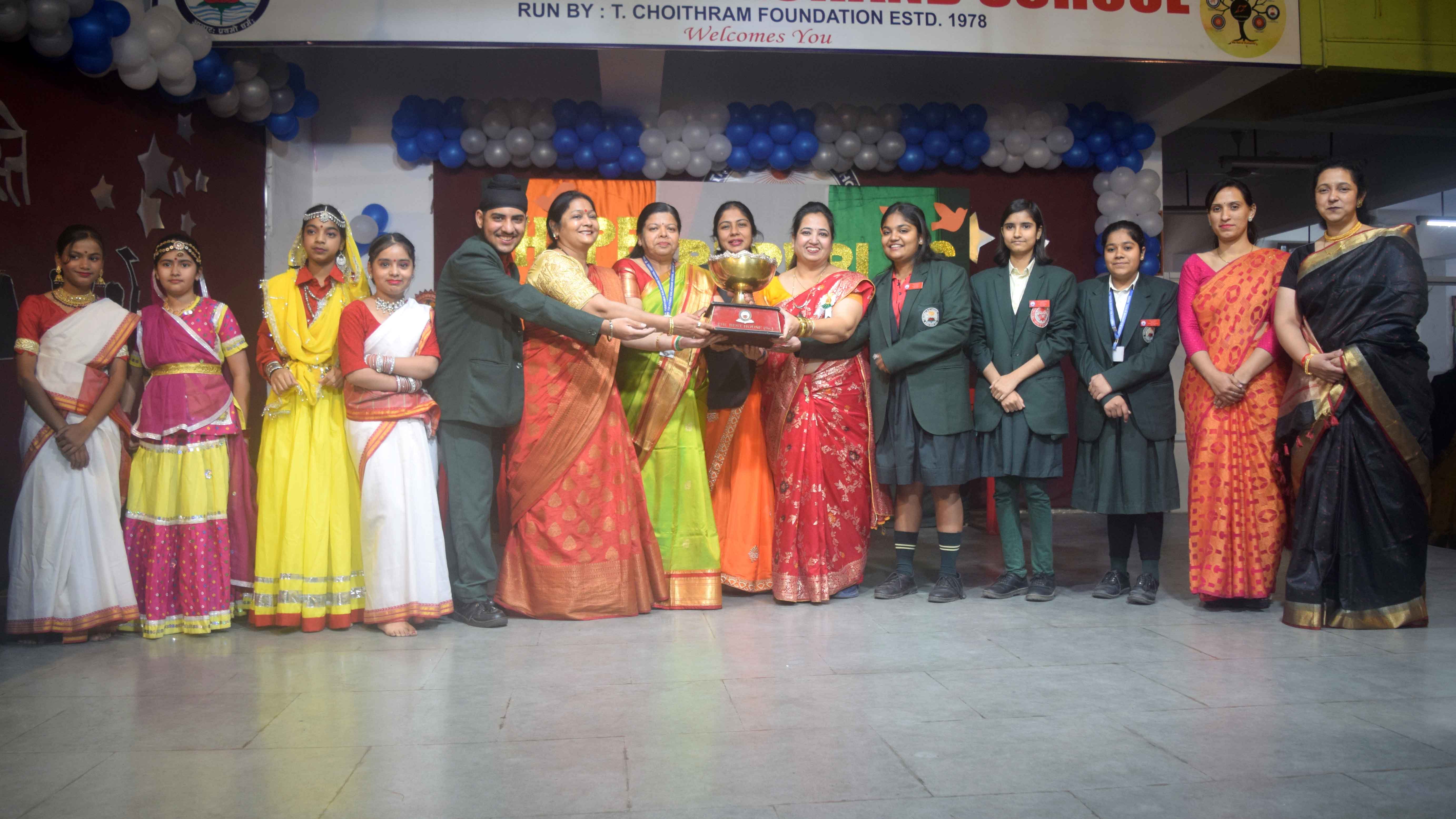Flag hoisting ceremony on Republic Day at TKS