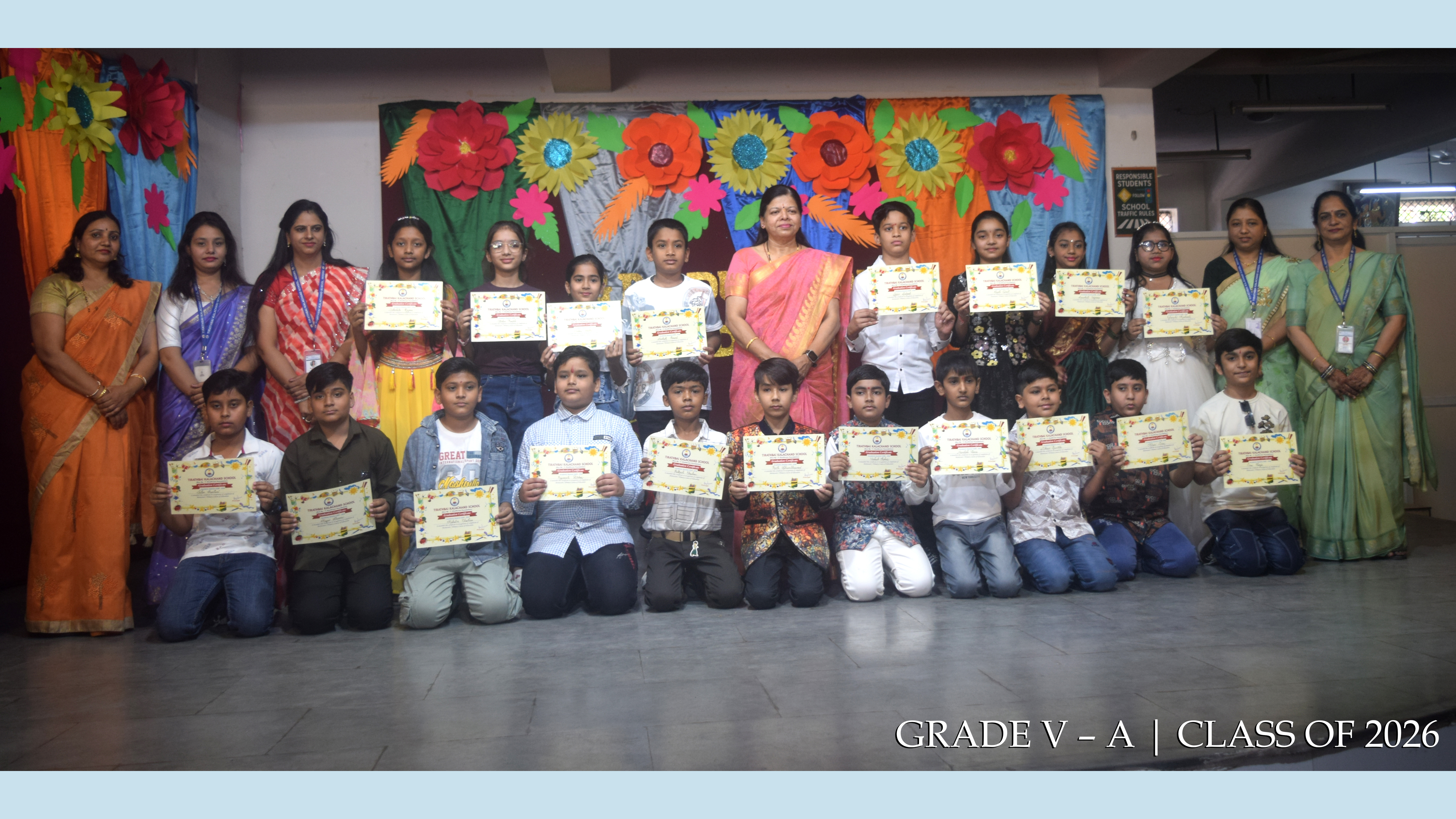 Grade V A Graduation